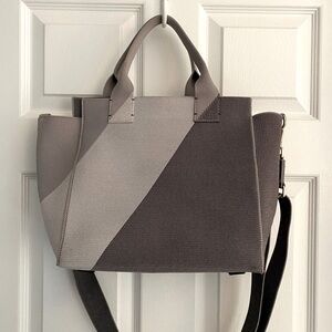 Rothy’s gray handbag purse with crossbody strap